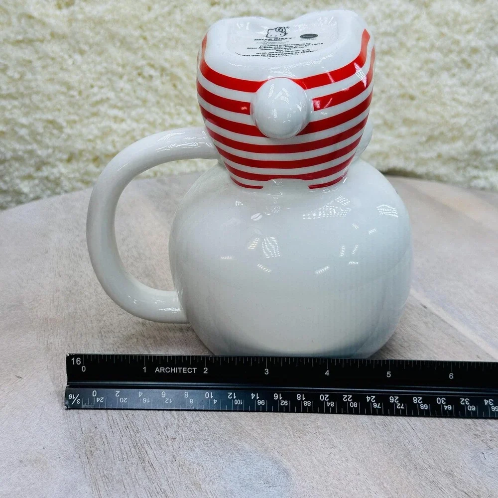 Hello Kitty 3D Full Body Mug 20oz Red LOVE Valentine's Cup NEW - Picture 13 of 15